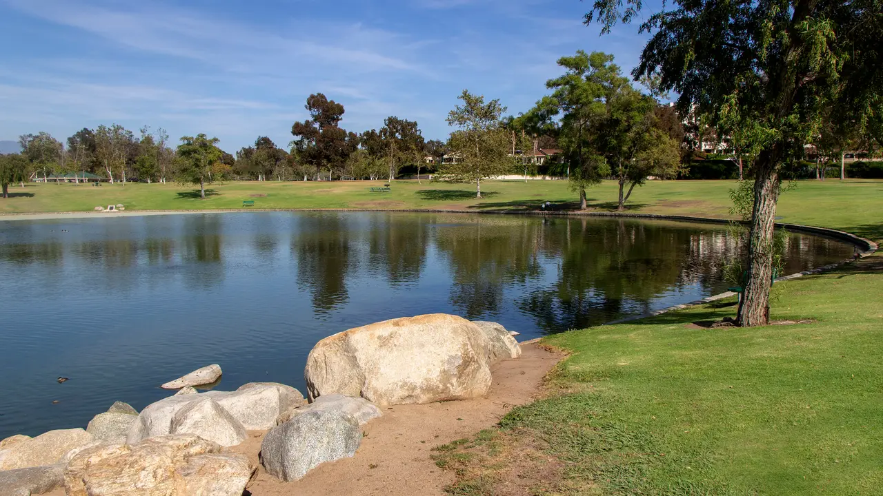 William R. Mason Regional Park lake, Irvine