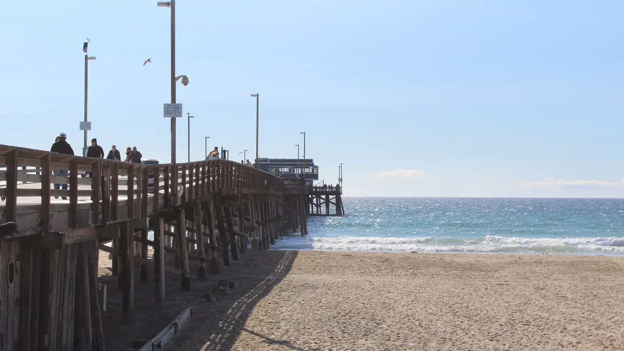 Newport Pier and beach, Newport Beach
